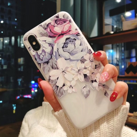 Accessories - NEW iPhone 11/Pro/Max/XR/XS/X/7/8/Plus Floral Case